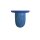 Textil-Marker deckend, Rundspitze 2-4 mm, mit Ventil, azurblau