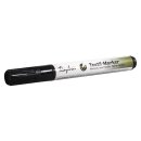 Textil-Marker deckend, Rundspitze 2-4 mm, mit Ventil, schwarz