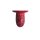 Textil-Marker Glitter deckend, Rundspitze 1-2 mm, mit Ventil, klassikrot