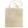 Baumwoll-Tasche m. langen Henkeln, 42x38cm, Henkel ca. 80cm, beige