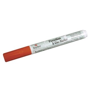 Porzellan&Glas-Marker, 1-2 mm, orange