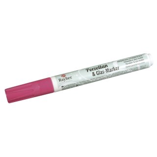 Porzellan&Glas-Marker, 1-2 mm, babyrosa