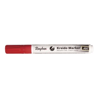 Kreide-Marker, Keilspitze 2-6 mm, feuerrot