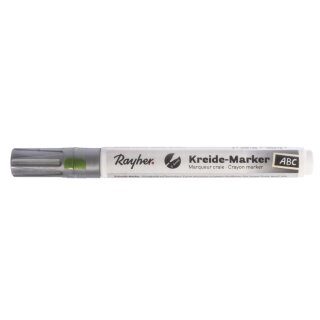 Kreide-Marker, Keilspitze 2-6 mm, brill.silber