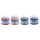 Set-Fingerfarbe, 4 x 150ml, verschiedene Farben, Box