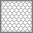 Schablone Waben klassisch, 30,5x30,5cm,  1 Stück
