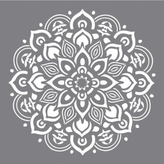 Schablone Mandala, 30,5x30,5cm,  1 Stück