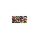 Rocailles, 2,6 mm ø, opak gelüstert, Dose 17g, gemischt