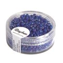 Rocailles, 2 mm ø, opak gelüstert, Dose 17g,...