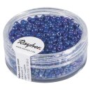 Rocailles, 2 mm ø, opak gelüstert, Dose 17g,...