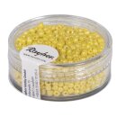 Rocailles, 2 mm ø, opak gelüstert, Dose 17g,...
