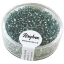 Rocailles, 2 mm ø, mit Silbereinzug, Dose 17g,...