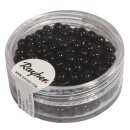 Indianer-Perlen, 4,5 mm ø, Dose 17g, schwarz