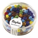 Indianer-Perlen, 4,5 mm ø, Dose 17g, gemischt