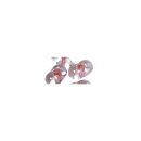 Papillon-Rocailles, 3,2x6,5mm, Dose 18g, rosa chiffon