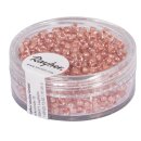 Rocailles Arktis, gelüstert, 2,6 mm ø, Dose 17g, koralle