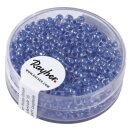 Rocailles Arktis, gelüstert, 2,6 mm ø, Dose 17g, royalblau