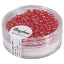 Rocailles verwachst, 2,6mm, Dose 7g, hellrot