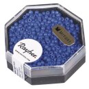 Premium-Rocailles, 2,2 mm ø, opak, royalblau, Dose 12g