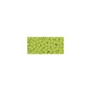 Premium-Rocailles, 2,2 mm ø, opak, apfelgrün, Dose 12g