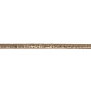 Kunstlederband Metallic flach, 3mm,  2m, gold