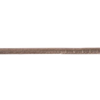 Kunstlederband Metallic flach, 3mm,  2m, roségold