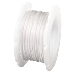 Elastic-Faden, 1mm ø, 5m, weiß