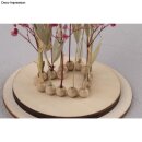 Holz Perlen FSC 100%, poliert, 6mm ø,  115 Stück, natur