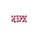 Holz Perlen FSC 100%, poliert, 8mm ø,  82Stück, pink