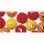 Holz Perlen Mischung FSC 100%, 12mm ø, poliert,  32 Stück, orange,rot,gelb
