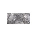 Glas Schliffperle, 4mm ø, Dose 100 Stück, silber halb opak
