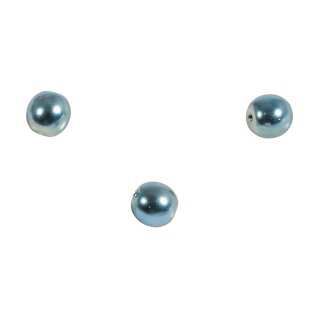 Renaissance Glaswachsperlen, 4mm ø, Dose 85 Stück, aqua