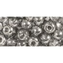 Rocailles metallic mit Großloch, 5,5mm ø,...