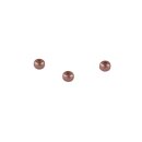 Rocailles, 3mm ø, Dose  200 Stück, kupfer matt