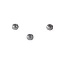 Rocailles, 4mm ø, Dose 150 Stück, silber matt