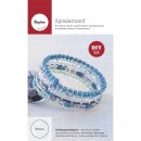 Bastelpackung: Spiralarmreif, 6cm ø, 6,5...