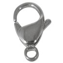 Edelstahl Karabiner-Schließe, 12mm  1 Stück,...