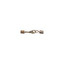 Schmuckverschluss montiert, 3mm, m. Karabiner,  1...