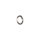Ringel, 0,8mm ø, 5,2x3,7mm,  25 Stück, platin