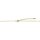 Metall Gliederkette m. Verschluss, 2mm ø, 78cm, +5cm Verlängerung,  1 Stück, gold