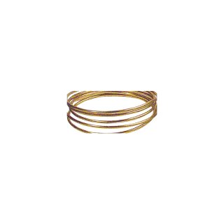 Aludraht, extrem formbar, 2mm ø,  2m, gold