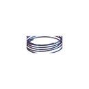 Aludraht, extrem formbar, 2mm ø,  2m, d.blau