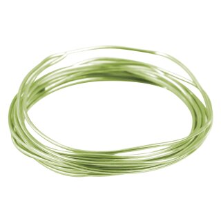 Aludraht, extrem formbar, 2mm ø,  2m, h.grün