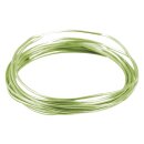 Aludraht, extrem formbar, 2mm ø,  2m, h.grün