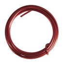 Aludraht, extrem formbar, 2mm ø,  2m, rot