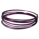 Aludraht, extrem formbar, 2mm ø,  2m, lila