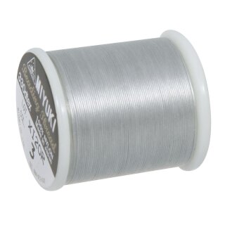 Aufreihgarn f.Delica-Rocailles, 0,27mm ø, Spule,  50m, silber