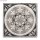 Relief-Eingießplatte Mandala, 11x11cm,  1 Stück