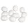 Plastik-Eier 6cm ø,  10 Stück