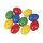 Plastik-Eier, 6cm ø, 4 Farben sort., Btl. 10 Stück
